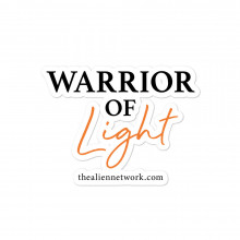 Warrior of Light Stickers, Indigos, Healers, Starseeds, Warriors, Lightworkers, Activist, Scrapbooking, Spiritual Bumper Sticker
