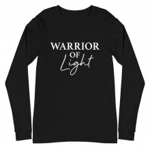 Warrior of Light Long Sleeve Shirt | Unisex | Indigos, Warriors, Starseeds, Lightworker, Healer Shirts, Manifestation, Vegetarian Shirts