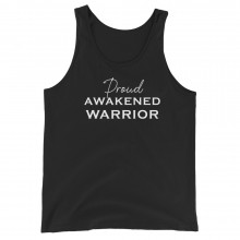 Proud Awakened Warrior Unisex Tank Top for Women and Men, Warrior Tank, Rainbow Warrior Tank, Police Tank, Peaceful Warrior Tank